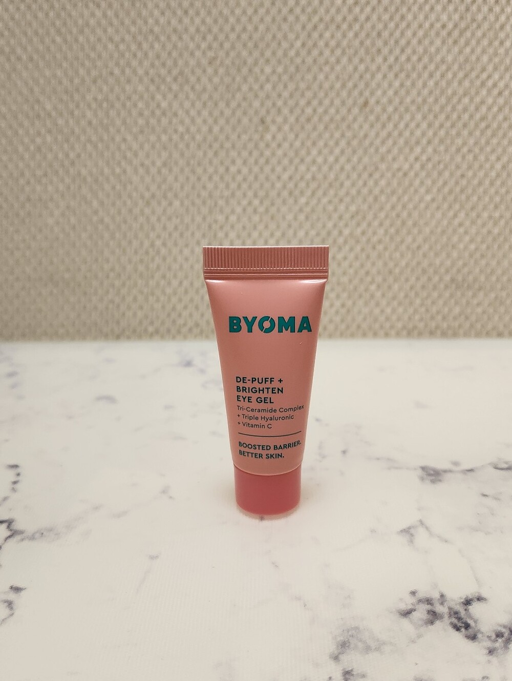 Byoma De Puff + Brighten Eye Gel Mini Travel Size .16 Oz New NO Box
